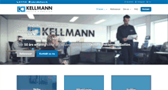 Desktop Screenshot of kellmann.dk